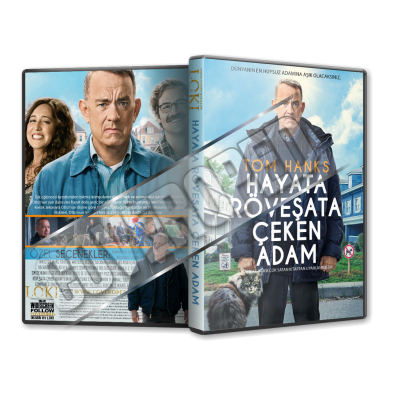 Hayata Röveşata Çeken Adam - A Man Called Otto - 2022 Türkçe Dvd Cover Tasarımı